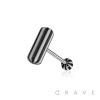 STRIPES PILL 316L SURGICAL STEEL TONGUE BARBELL